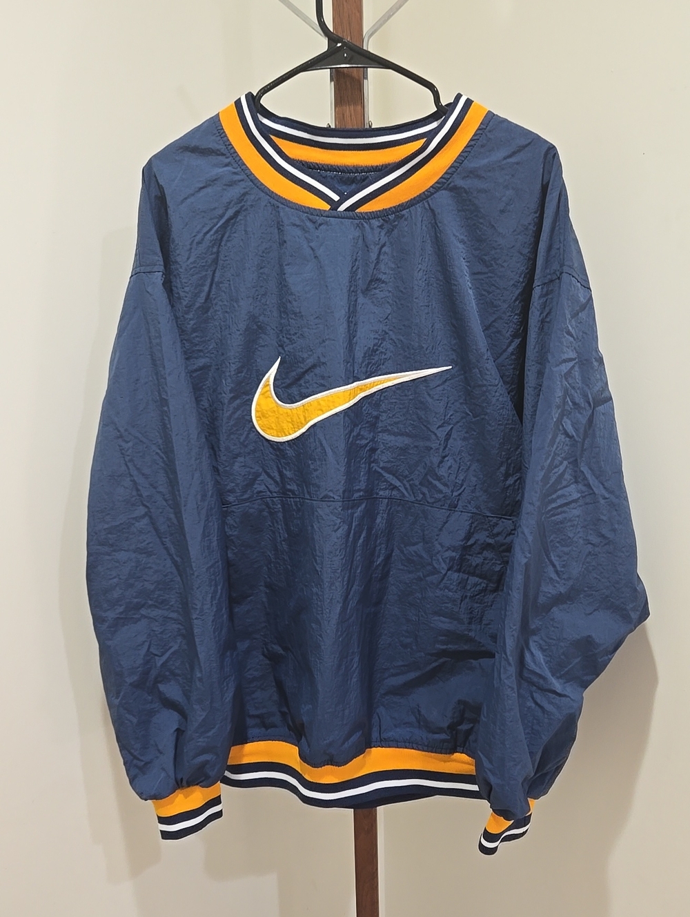 Vintage 1990s Nike Pullover Windbreaker Jacket Size XL